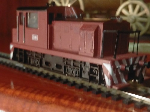 LOCOTRACTOR DIESEL DE LA DEUTSCHE BAHN. ESCALA HO. - Imagen 4 de 5