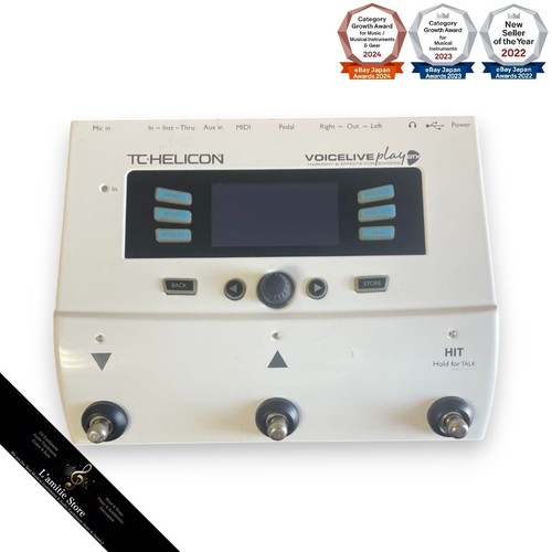 TC-Helicon VoiceLive Play GTX Vocal & Guitar Effects Processor Pedal Effector JP - Picture 5 of 12