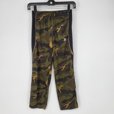 Old Navy Jogger Pants Boys Youth Medium 8 Green Black Camo Elastic Waist