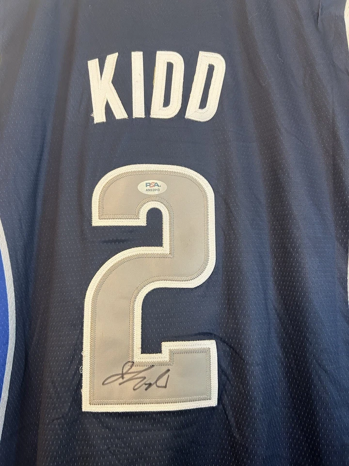 Jason Kidd Signed Dallas Mavericks Jersey Autographed PSA/DNA COA - Image 2 of 4