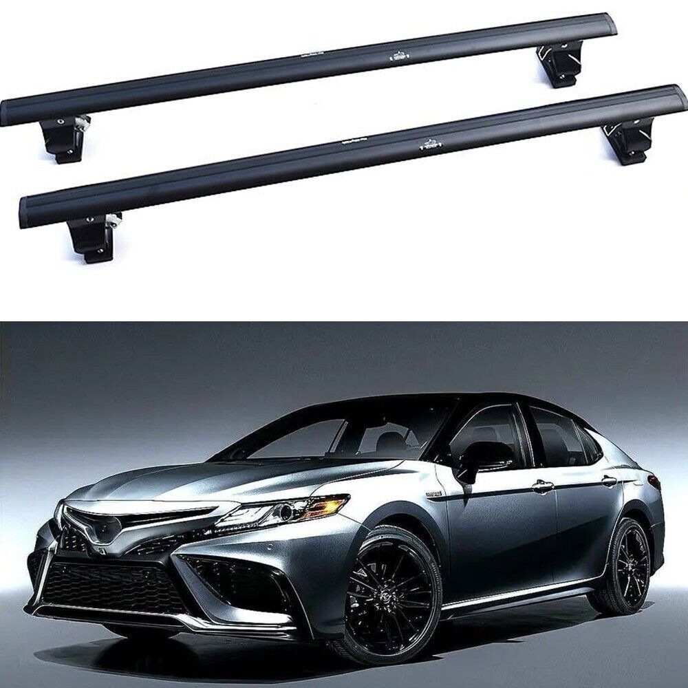 Aluminum Crossbar Cross Bar Fit Toyota Camry 2018-2023 No Need Roof Rack