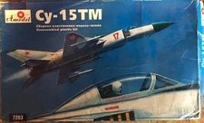 Amodel Sukhoi 15 Flagon 1/72 (Missing clear Canopy And Decals!)