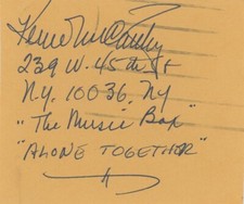 Kevin McCarthy- Clipped Signature