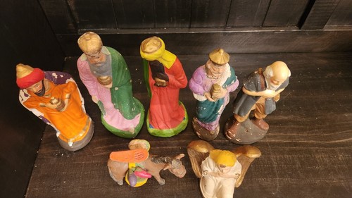 VINTAGE NATIVITY SET MADE IN GERMANY - 第 17/24 張圖片