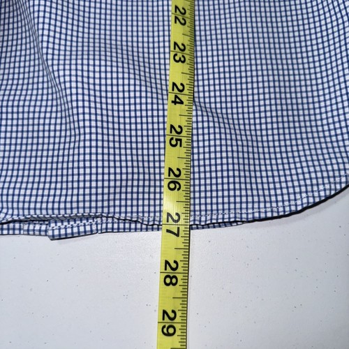 Abercrombie & Fitch Men's Plaid Long Sleeve Button Down Shirt Size Small Blue - Picture 7 of 7