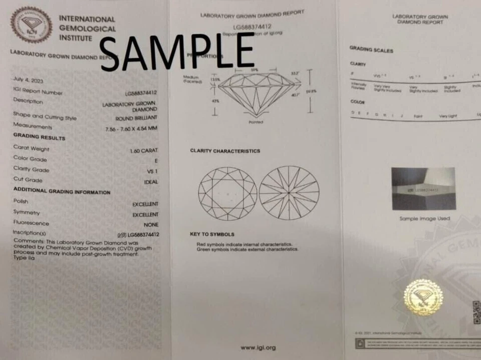 Anillo solitario regalo corte ovalado 3,50 quilates diamante cultivado en laboratorio/CVD oro amarillo sólido de 14 k Foto 4 de 4