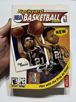 Backyard NBA Basketball 2004 PC Game Brand New