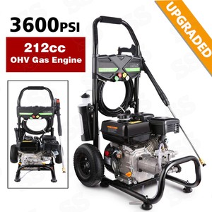 8HP-Gas-Powered-Pressure-Washer-Cold-Water-Cleaner-3950-PSI-3-Gpm-Multi-Pattern