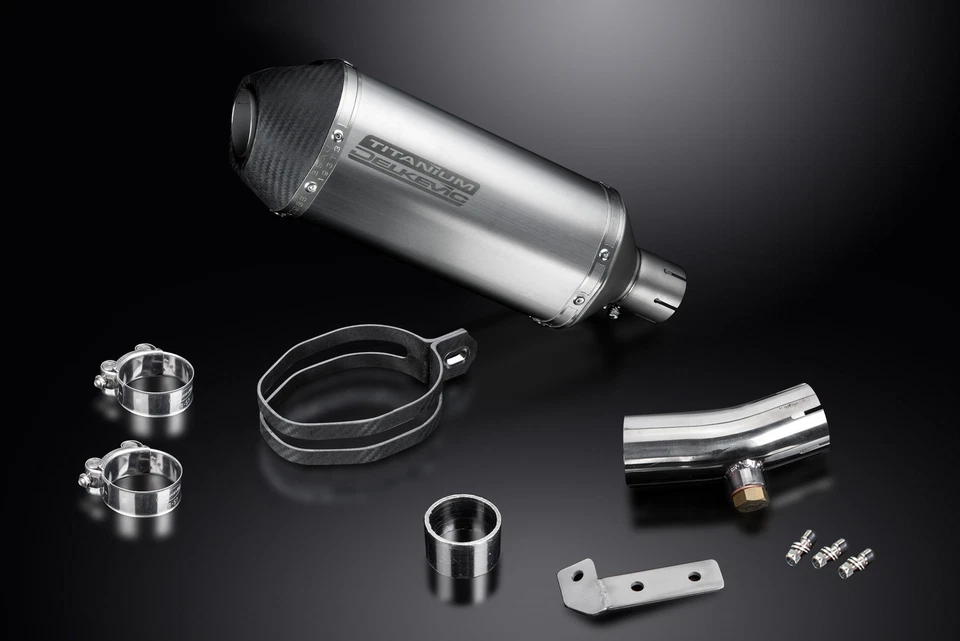 Kawasaki KLE650 Versys 2007-2014 Slip On 10 дюймов X-овальный титановый глушитель выхлопной системы комплект - Изображение 3 из 4