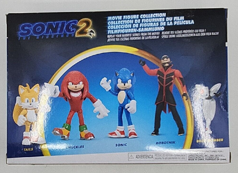 Sonic the Hedgehog Movie 2 Action Figure Pack of 5 Collection Toy Set NEW 192995412682 eBay