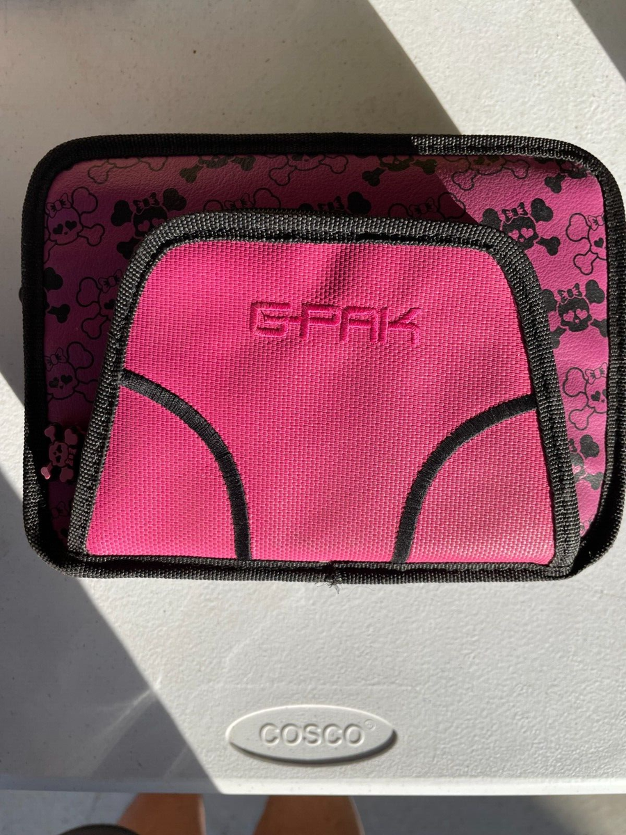 Original G-Pak Nakiworld Black & Pink Skulls Carry Case for a
