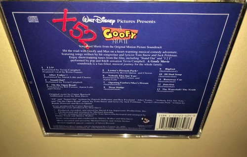 Disney A Goofy Movie CD soundtrack Tevin Campbell Carter Burwell Don Davis - Picture 5 of 6