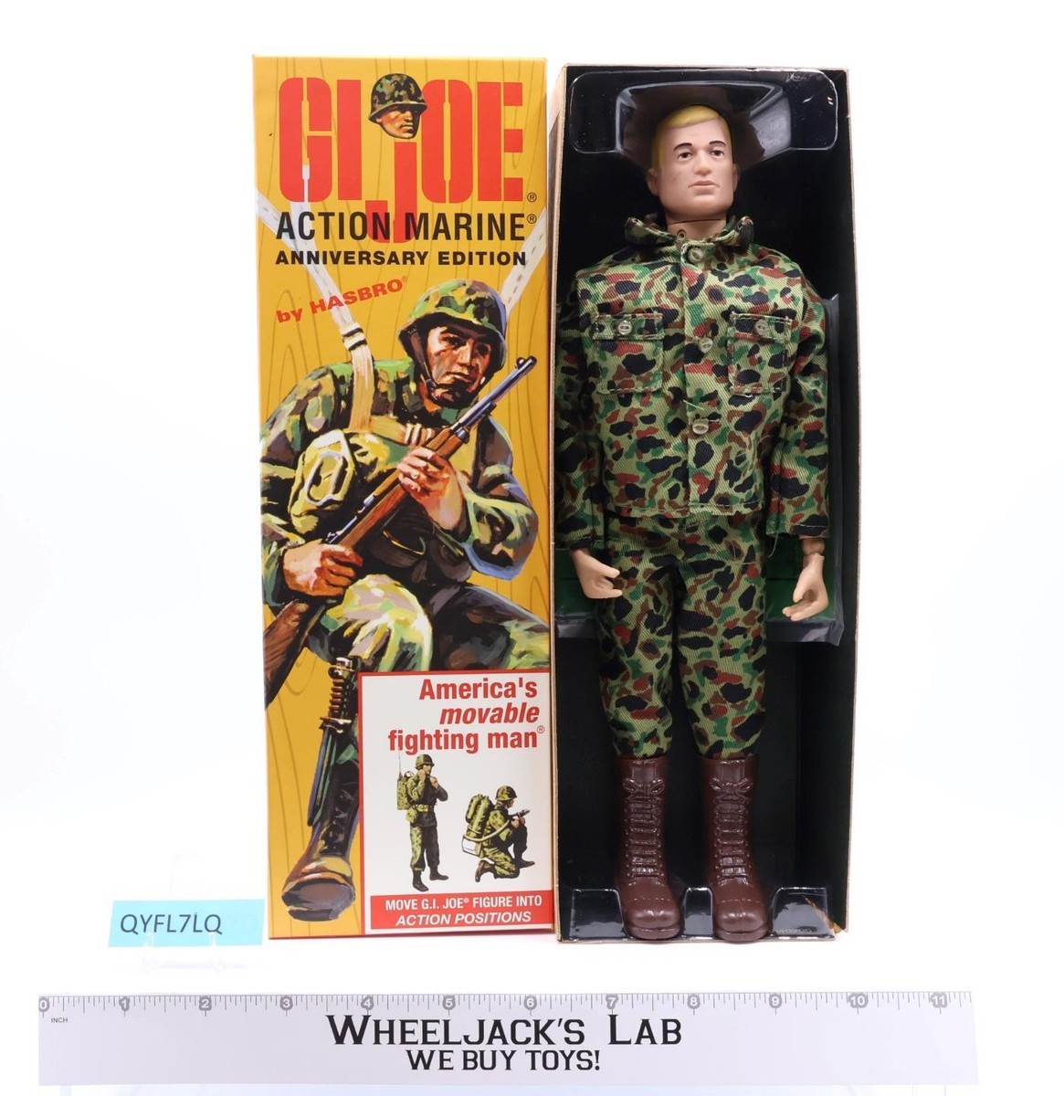 GI.joe 2003年A nniversaryアクションボックス ハズブロ製 Action Marine Anniversary G.I. Joe 12