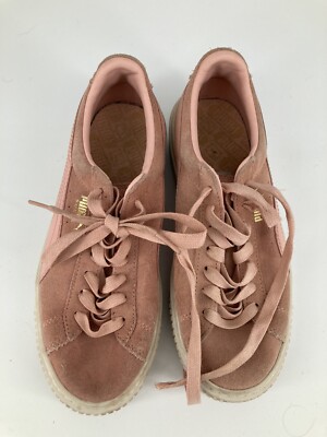 PUMA Suede Platform Trace Wns ★ピンク スエード 36583005 WMNS) PUMA Suede Platform Trace Pink 365830-05
