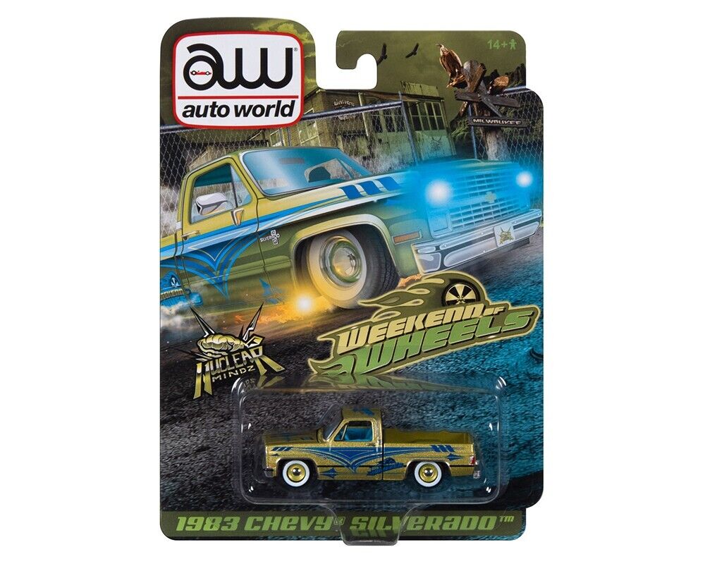 Auto World 1:64 1983 Chevrolet Silverado Lowrider 2023 Auto World 1:64 1983 Chevrolet Silverado Lowrider 2023