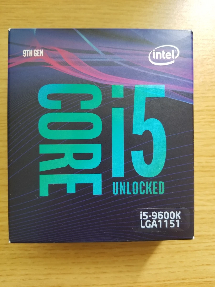 Intel core 9600k Intel core 9600k