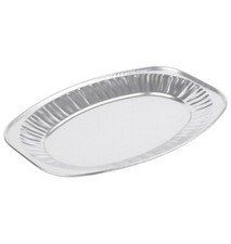 48 x 17" Disposable Foil Platters – Large Aluminum Serving Trays for Catering
