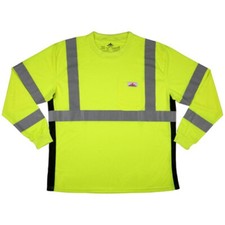 LOT OF 10 MCR Luminator  High Visibility Safety Vest LONG SLEEVE MIXED XL 2X 3X