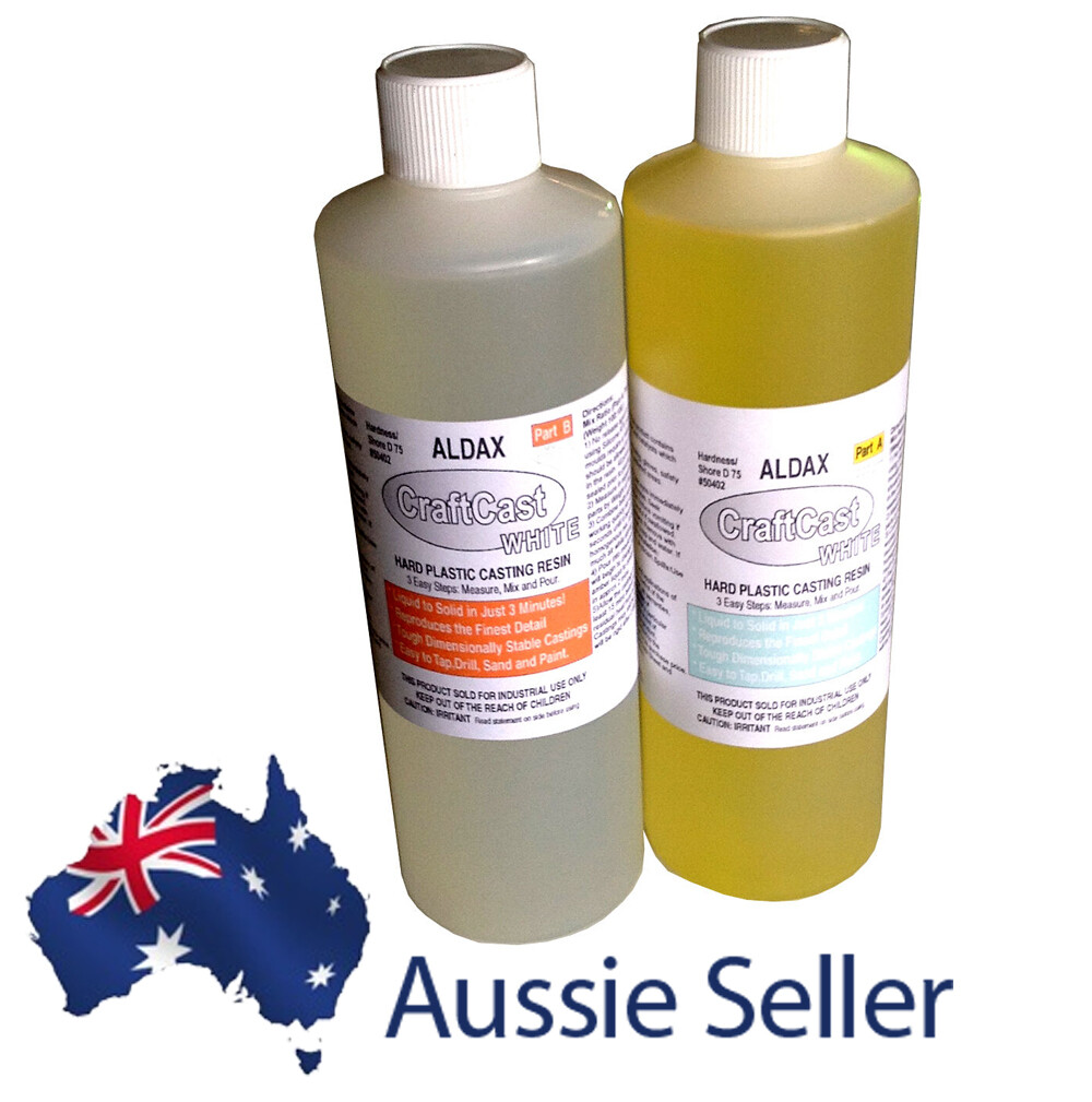 Polyurethane Casting Resin Aldax CraftCast 475g White Liquid Plastic