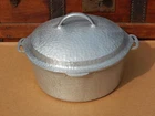 Antique Wagner Dutch Oven Round Roaster 3248 10 Inch With Lid 5 Quart CLEAN