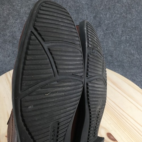 Zapatos Rockport Para Hombres 11 Mocasines Cuero Marrón Sin Cordones Puntera Cuadrada Informales A13021 - Imagen 13 de 17