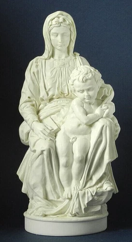 Michelangelo The Madonna of Bruges - Sculpture Figure Museum Edition - 20621F