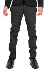 TRIPP GRAY TWILL ROCKER SKINNY STRETCH GOTHIC PUNK STAGE JEANS PANTS IS3573M