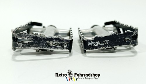 Shimano Deore XT PD-M735 MTB Pedale 300g black BJ 1989 Vintage Made in Japan RAR
