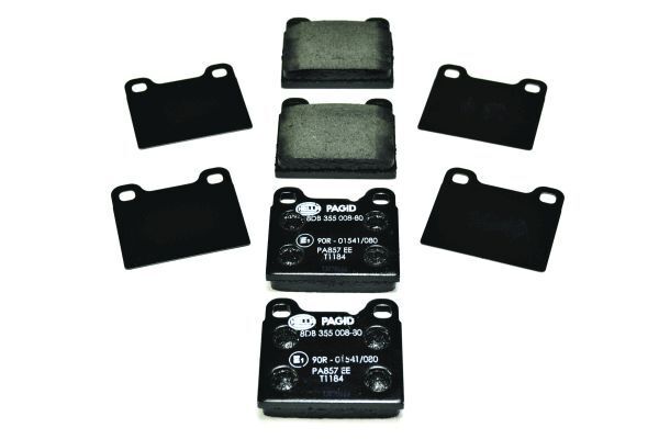 Hella 8DB 355 008-801 Bremsbelagsatz, Scheibenbremse FüR Volvo-image
