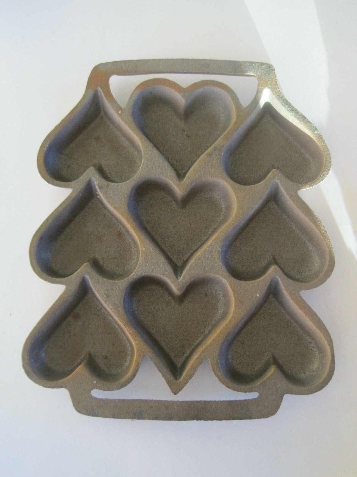 Cast Iron Heart Pan John Wright GUC eBay