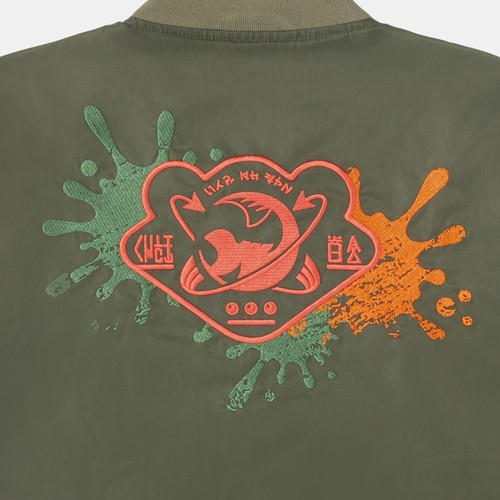 Splatoon 3 SALMON RUN Jacket Size XL (JP) / L (US) Nintendo Store Limited NEW - Picture 4 of 7