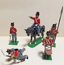 NEW Trophy Miniatures Classic Collection Napoleonic Wars: British Command Set 