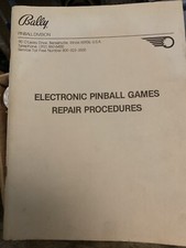 Bally Flipper Repair Pinball Games