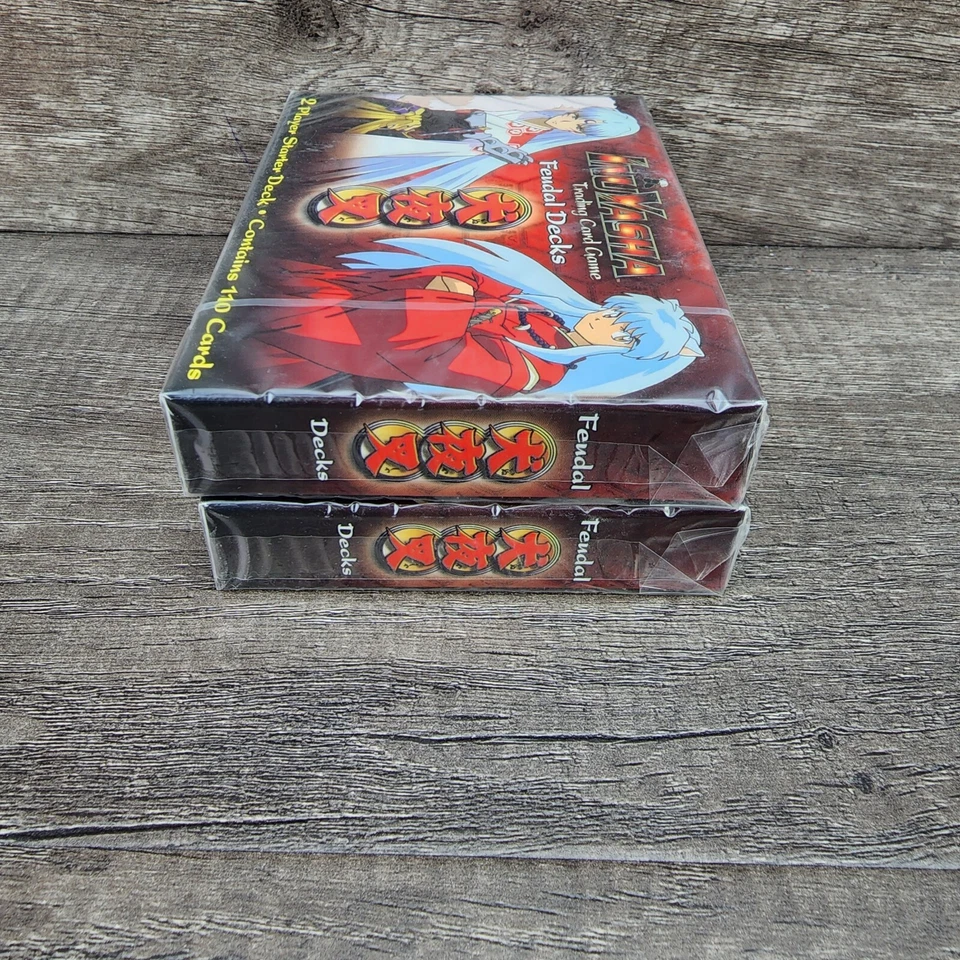 INUYASHA Juego de Cartas Coleccionables 2 Jugadores Mazo de Inicio Barajas Feudales Lote de 2  Foto 4 de 4