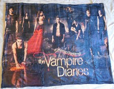 New Damon Salvatore The Vampire Diaries Cast Sinemp Senemp Fleece Throw 50" 40