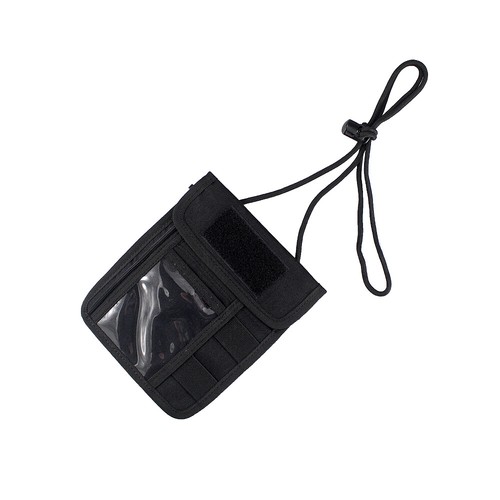 Tactical Molle ID Holder Pouch Folder Organizer Bag Military Nylon Chest Hanging - Picture 4 of 17