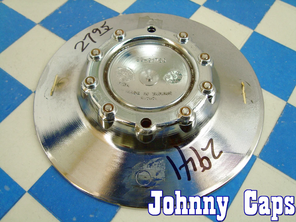 Tapas centrales de rueda personalizadas cromadas Focal Wheels #89-9175C tapa central usada (1)   Foto 4 de 4