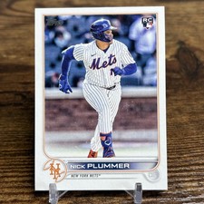 2022 Topps Update #US247 Nick Plummer RC