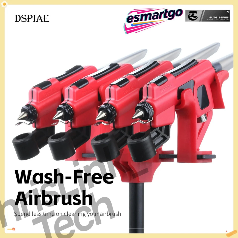 DSPIAE PT-AB No-Rinse Airbrush System All-in-1 Spray & Marker Easy Model Paint