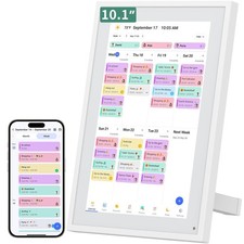 10.1" HD Smart Touch Screen Digital Calendar, WiFi Planner, Meal Schedule Phot