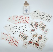 Kartenspiel B. Dondorf Frankfurt PATIENCE No. 163 Spielkarten 1920er Jahre Top