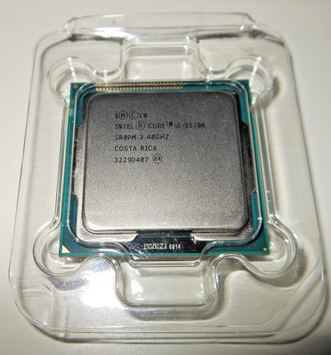 Intel Core i5-3570K 3,4 GHz Quad Core CPU Prozessor + Lüfter/Kühler (Boxed) TOP