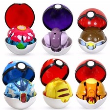18 style Pokemon Figures Toys elf Monsters Ball Model Pikachu Gengar Pokeball Dr