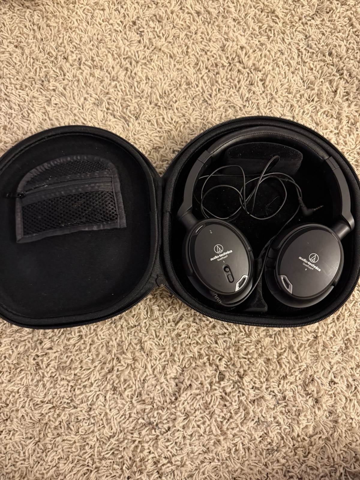 Audio-Technica ATH-ANC7B QuietPoint Headphones Active Noise 