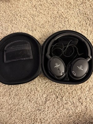 Audio-Technica ATH-ANC7B QuietPoint Headphones Active Noise Cancelling Over-Ear