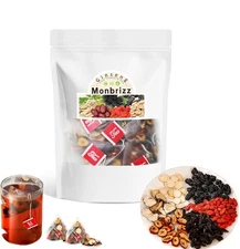 Monbrizz kidney tea formula Ginseng Six treasure tea te divina maca root Goji...