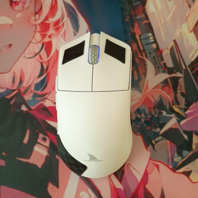Darmoshark M3 Pro Gaming Mouse Wireless White with 1000k Dongle Tested