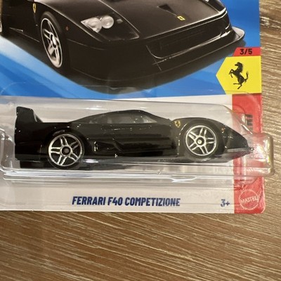 Hot Wheels Ferrari F40 Competizione Black Mainline 2025 Diecast 1