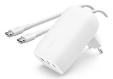 Image of Belkin WCC002VFWH mobile device charger Laptop Smartphone Tablet White AC Fast c