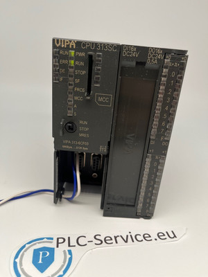 VIPA Yaskawa CPU 313SC 313-6CF03 - STEP7 prog. S300 SPEED7 Ethernet 3136CF03